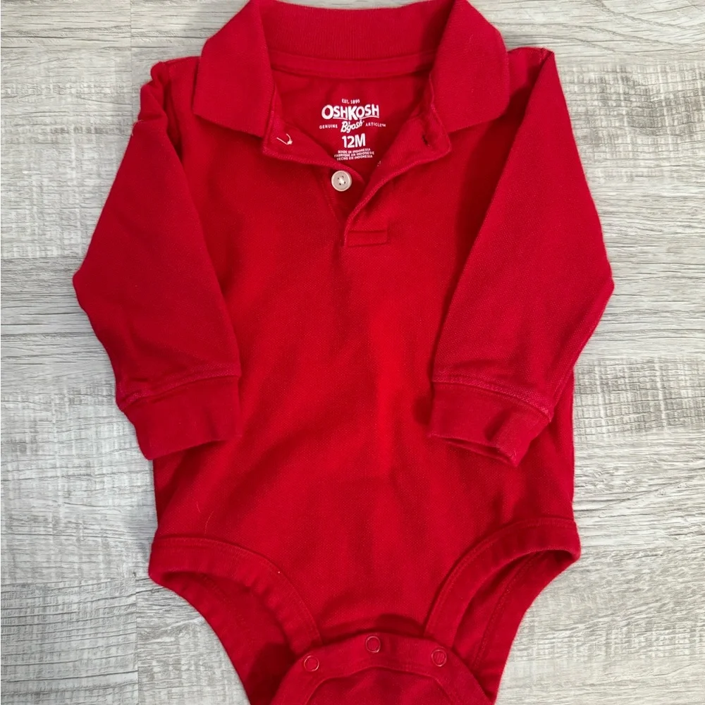 Baby‎ Oshkosh B Gosh Red Jumper